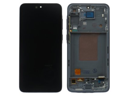 Samsung Galaxy A55 (SM-A556B) displej + dotyková plocha čierna + Rám (Navy) - BIG OLED