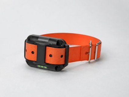 Prídavný elektrický výcvikový obojok pre psov do 800 m – oranžový