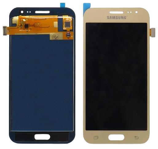 LCD Displej + Dotykové sklo Samsung J200 Galaxy J2 - farba zlatá