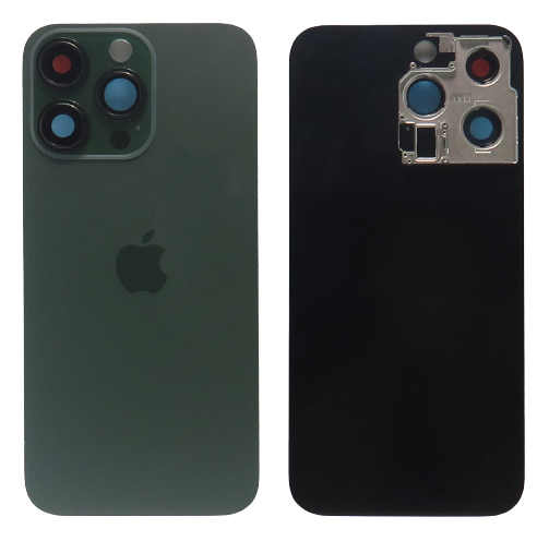 Apple iPhone 13 Pro zadné sklo + sklíčko kamery - zelená farba (Alpine Green)