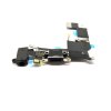 Apple iPhone SE - Nabíjací Konektor + Jack Konektor + Mikrofón + Flex Kábel - farba čierna