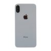Apple iPhone X zadné sklo + sklíčko kamery - strieborná farba (Silver)