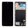 Samsung Galaxy A51 (SM-A515F) displej + dotyková plocha čierna + Rám - Incell