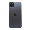 Apple iPhone 11 Pro Max zadné sklo + sklíčko kamery - čierna farba (Matte Space Gray)