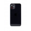 iPhone 12 mini zadné sklo + sklíčko kamery - Black