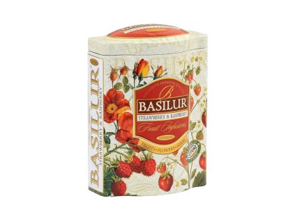 Basilur strawberry raspberry plech 4600