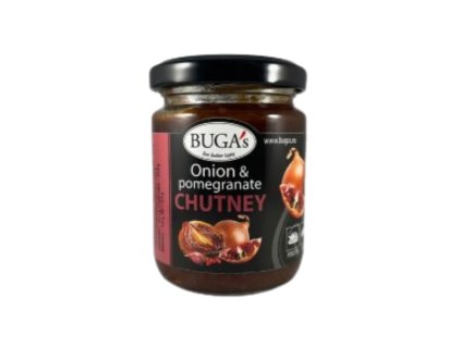 Bugas onion pomegranate chutney