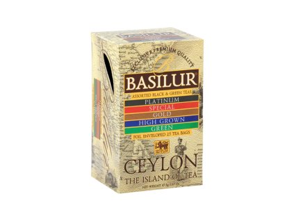 Basilur the island of tea assorted 7695