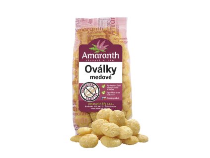 Amaranth ovalky medove bezlepkove
