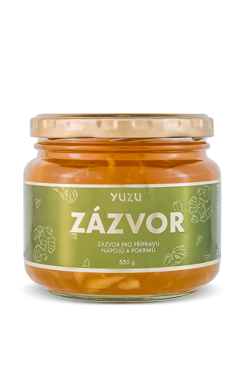 YUZU ZÁZVOR 550g