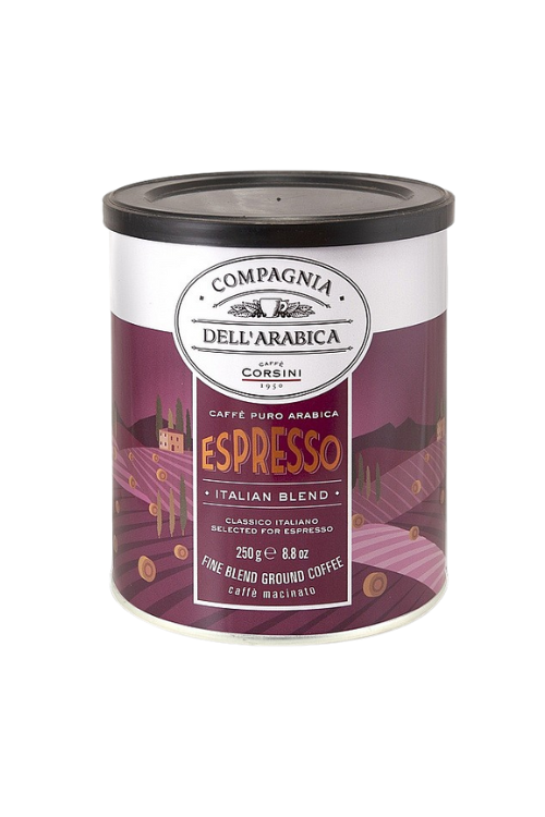 Corsini Espresso Italian Blend plech mletá 250g (6224)