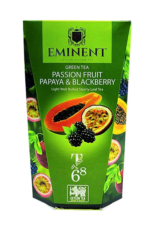 EMINENT Green Tea Fruit Papaya & Blackberry papír 100g (6850)