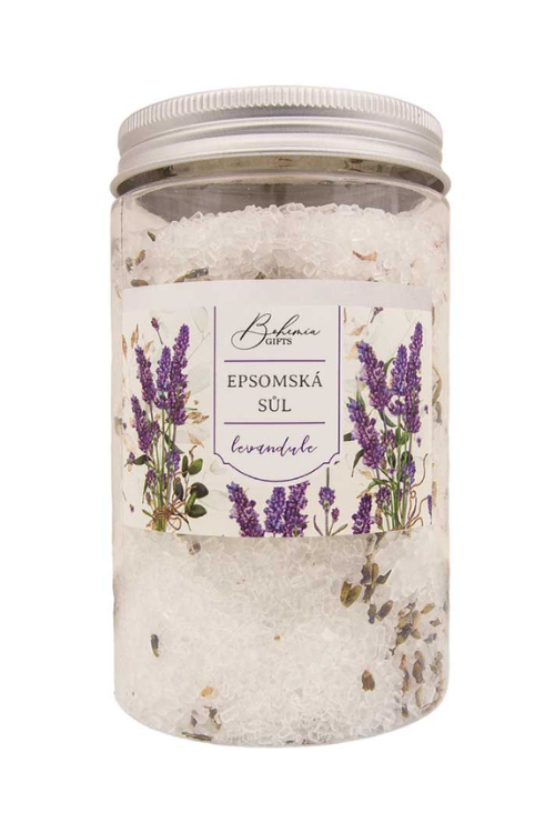 Epsomská soľ s bylinkami 400 g – levanduľa (BC220238)