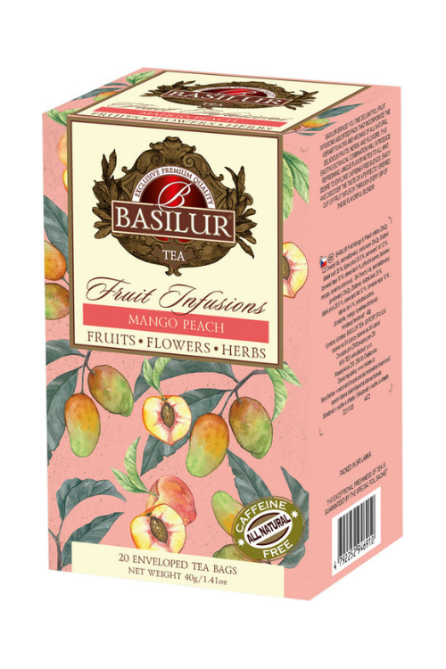 BASILUR Fruit Mango & Peach prebal 20x2g (4472)