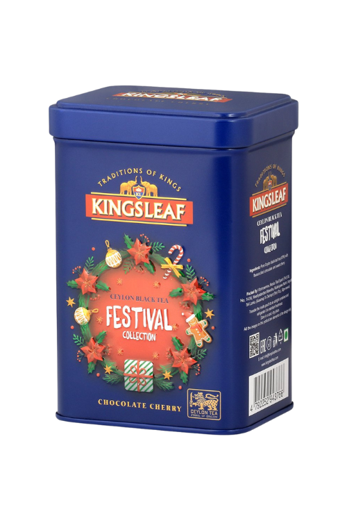KINGSLEAF Xmas Festival Chocolate Cherry plech 50g (3781)