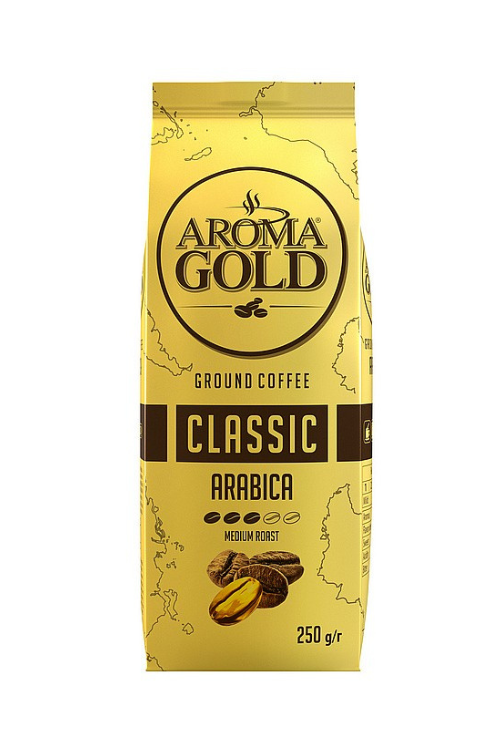 Aroma Gold  mletá 250g (5730)