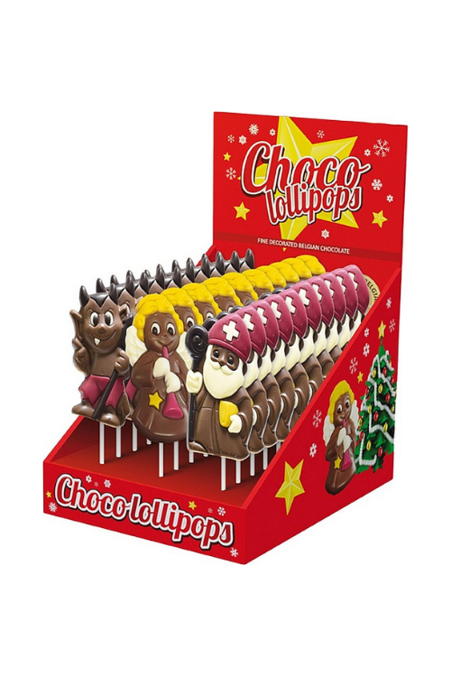 SEVERKA Čokoládové lízatko - vianoce 35g (9073)