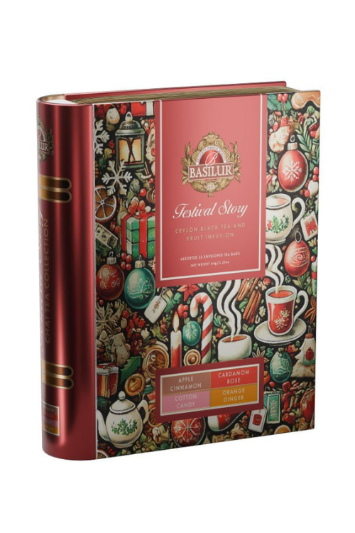 BASILUR Festival Story Book Assorted plech 32x2g (4349)