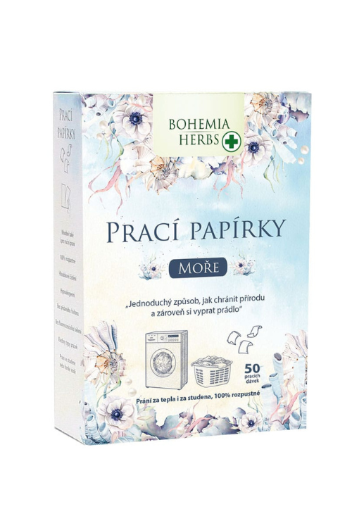 Pracie papieriky s vôňou mora – 50 pracích dávok (BC250066)