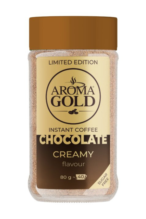 Aroma Gold Instant Chocolate sklo 80g (5752)