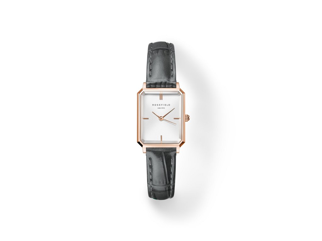 13735 rosefield octagon xs grey leather damske hodinky owglr o87