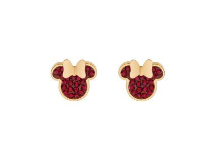10051 disney detske nausnice minnie mouse ocelove pozlacene e600177yrrl b cs