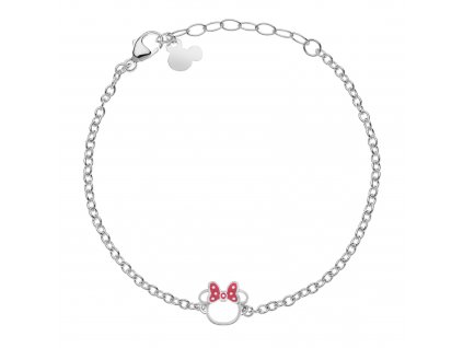 Disney dětský náramek Minnie Mouse ocelový B600654L-55.CS