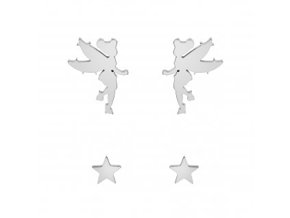 10327 disney set detskych nausnic zvonilka ocelovy s600148l b cs