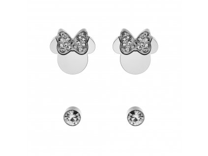 10345 disney set detskych nausnic minnie mouse ocelovy s600149rwl b cs