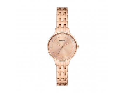 10396 skagen anita lille damske hodinky kulate skw3128