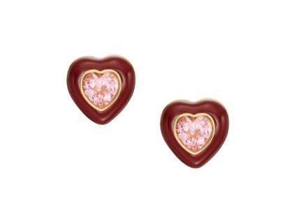 10588 fossil damske nausnice pozlacene ja7228710