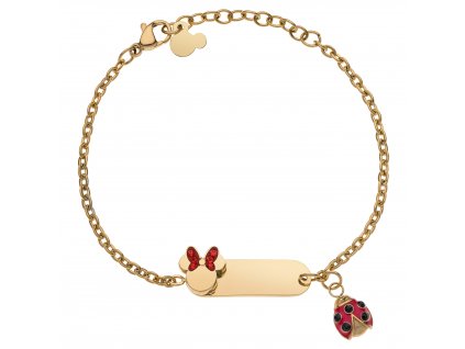 10807 disney detsky naramek minnie mouse ocelovy pozlaceny b600623yrrl 55 cs