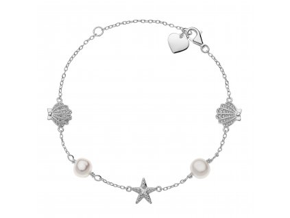 10816 disney detsky naramek musle hvezdice a perly stribrny bs00074spzl 55 cs