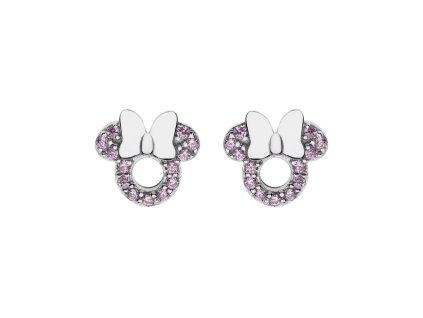 10984 1 disney detske nausnice minnie mouse stribrne es00065rzpl cs