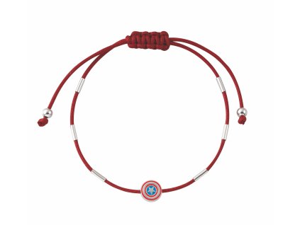 11032 marvel detsky naramek captain america textilni bs00064rnrl cs