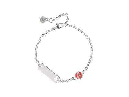 11050 marvel detsky naramek symbol avengers stribrny bs00072rl 55 cs