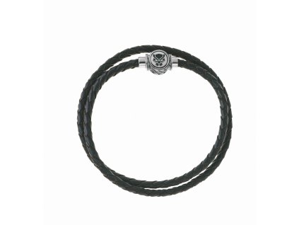 11089 marvel pansky naramek black panther kozeny hnedy b600612l cs