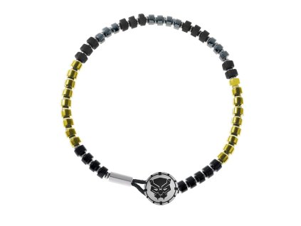11104 marvel pansky naramek black panther s koralky b600631qml 8 cs