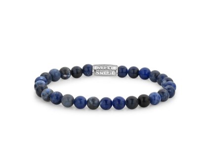 Rebel & Rose náramek Midnight Blue II, 6mm (Velikost XS)