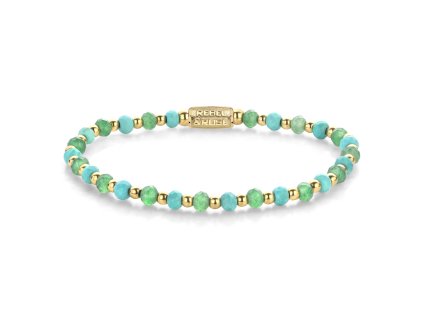 11422 rebel rose damsky kulickovy naramek blue green adventure 4mm