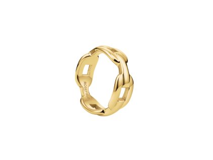 Rosefield pozlacený ocelový prsten (Velikost 56)