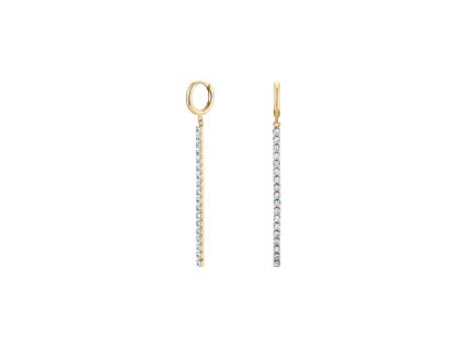 11900 rosefield damske nausnice pozlacene jetbg j918