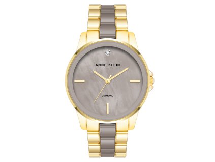 12137 anne klein damske hodinky kulate ak 4120tpgb