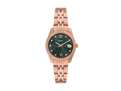 12430 fossil scarlette damske hodinky kulate es5369