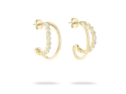 12643 tamaris damske nausnice stribrne pozlacene tj 0610 e 21