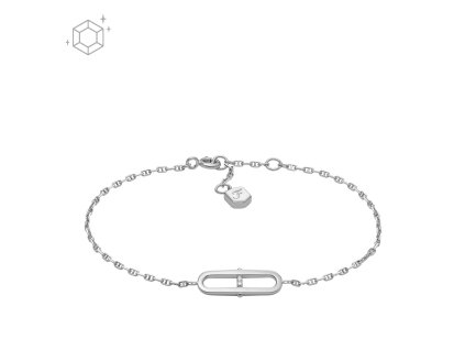 12745 fossil damsky naramek ocelovy jfs00637040