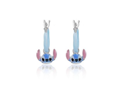 13027 disney detske nausnice mini stitch stribrne es00100sl cs