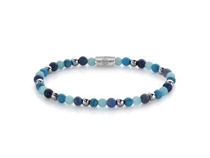 Rebel & Rose dámský náramek Blue Summer Vibes 4mm