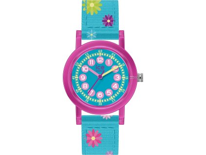 13096 ice watch ice learning detske hodinky ruzovo modre 024497