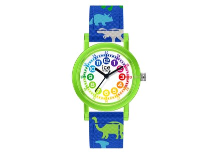 13108 ice watch ice learning detske hodinky modro zelene 024501